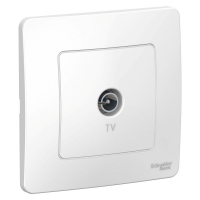 Розетка телевизионная TV СП Blanca коннектор белая SE BLNTS000011